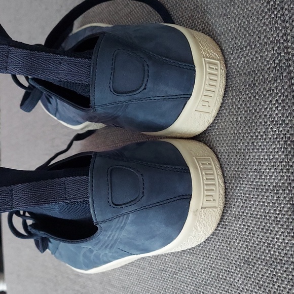 Puma sz 11 Clyde x sock sneakers - Picture 3 of 4